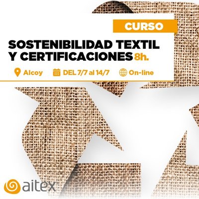 Sostenibilidad textil y certificaciones actuales- online