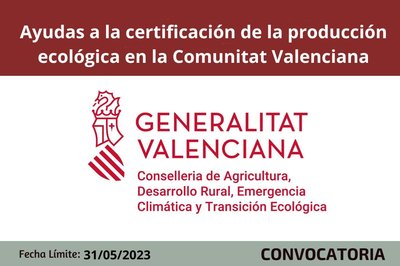 Ayudas certificacion ecologica