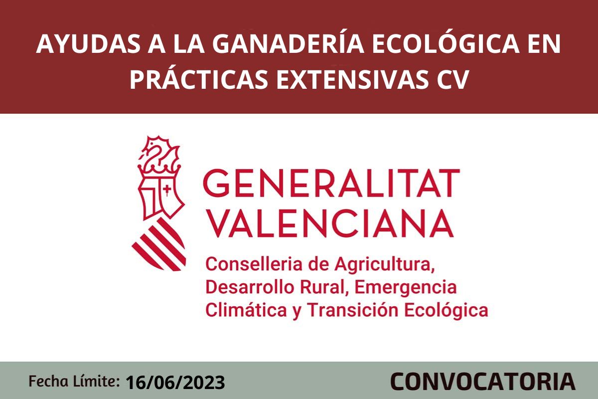 a la ganadería ecológica en prácticas extensivas