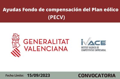 Ayudas Fondo de compensaci�n Plan e�lico 2023 PECV