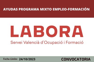 Ayudas del programa mixto de Empleo-Formaci�n Garant�a Juvenil 2023
