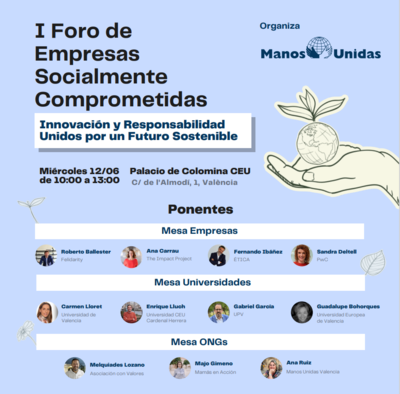 Manos Unidas impulsa el compromiso social de las empresas en Valencia