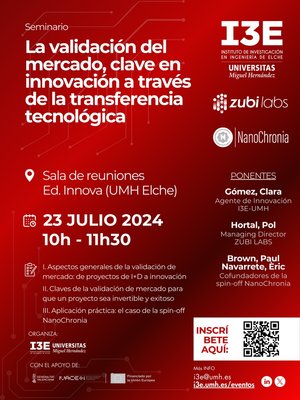 La validaci�n del mercado, clave en innovaci�n,  a trav�s de la transferencia tecnol�gica