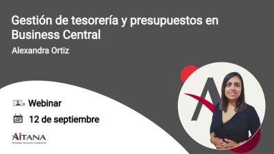 Gestin de tesorera y presupuestos en Business Central