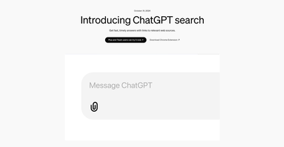 ChatGPT Search