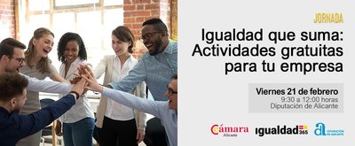 Igualdad que suma: Actividades gratuitas para tu empresa