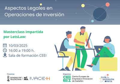 Masterclass: Aspectos Legales en Operaciones de Inversin