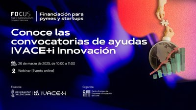 Convocatoria de ayudas de IVACE+i Innovacin para el desarrollo y fortalecimiento del sistema de innovacin