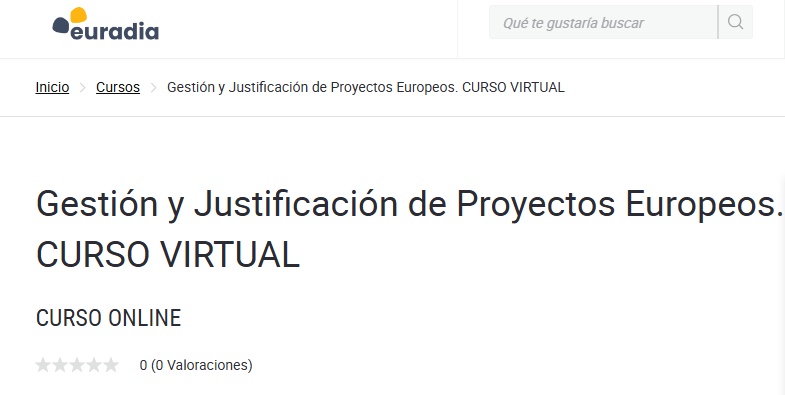 Gesti�n y Justificaci�n Econ�mica y T�cnica de Proyectos Europeos