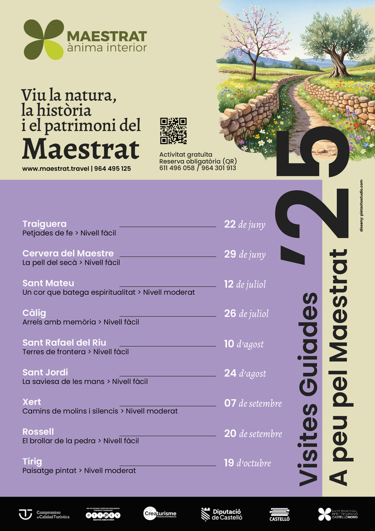 Cartell visites guiades 2025
