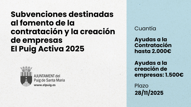 El Puig Activa 2025