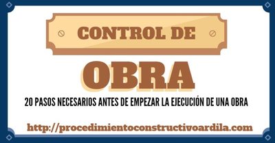 Control de Obras de Construcción