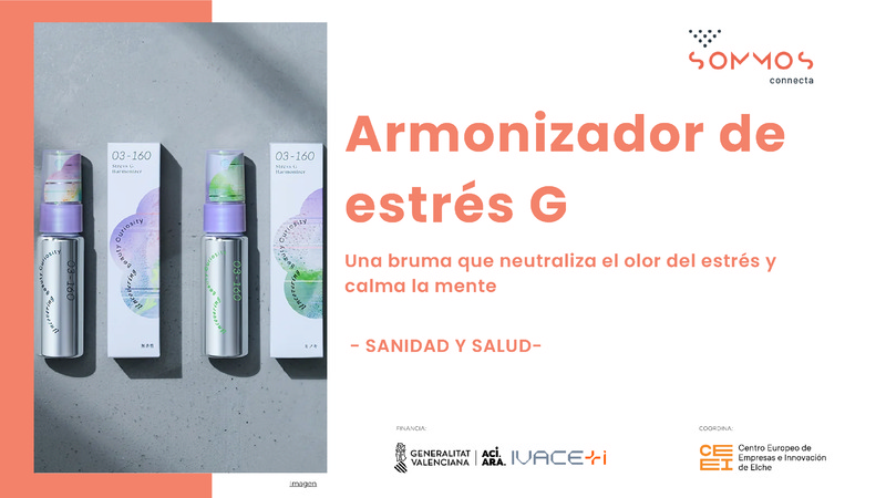 Armonizador de estr�s G, una bruma que neutraliza el olor del estr�s y calma la mente