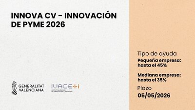 Ayudas INNOVA CV 2026