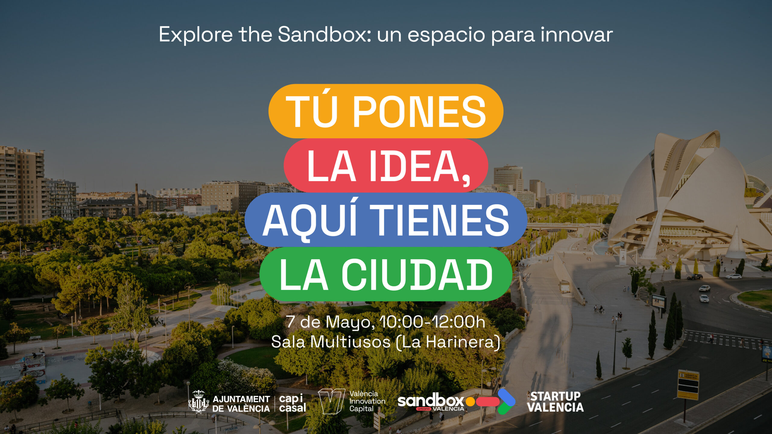 Sandbox + Startup Valencia. Explore the Sandbox: un espacio para innovar
