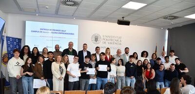 El Colegio Sant Roc Alcoy gana la XIII edici�n del concurso ideaT UPV Campus de Alcoy - �gora Emprendedores