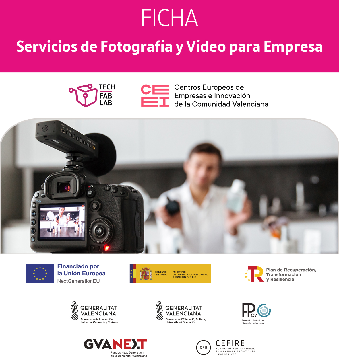 Servicios de Fotograf�a y V�deo para Empresas