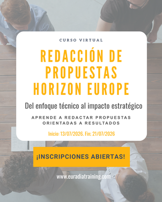 Redaccion propuestas Horizon Europe