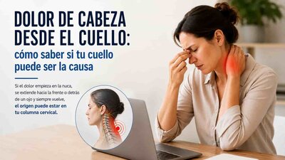 Dolor de cabeza desde el cuello
