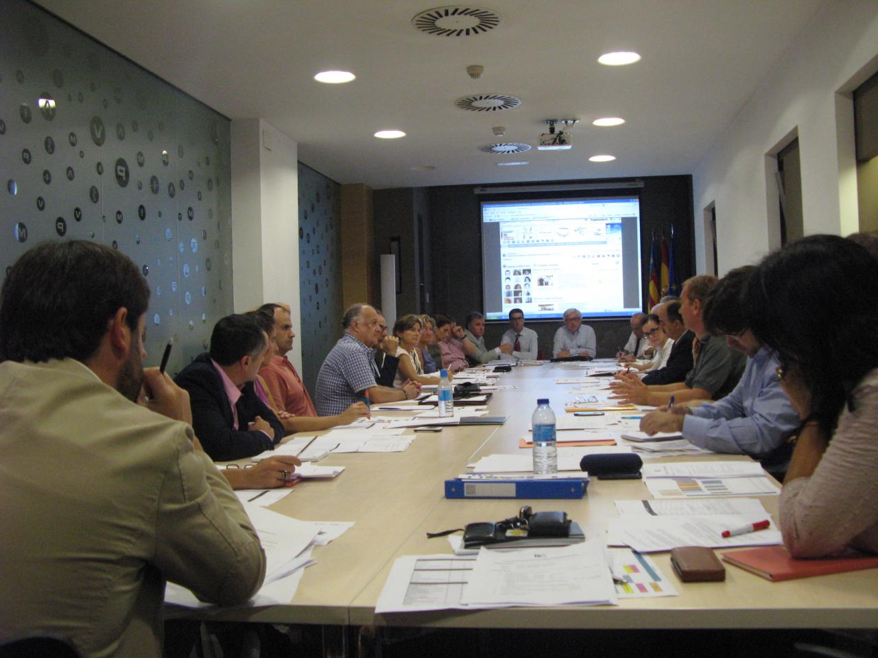 Reunión Comité Organizador 18 sep 2012