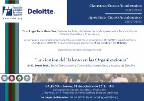 La FEBF organiza con Deloitte una sesin magistral sobre la Gestin del Talento en la empresa
