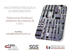 Incentivos fiscales a la innovación: Deducciones fiscales por realización de proyectos de I+D+i
