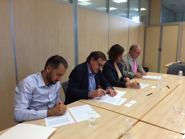 Firma acuerdo de colaboracion Institutos Tecnológicos y FREMAP
