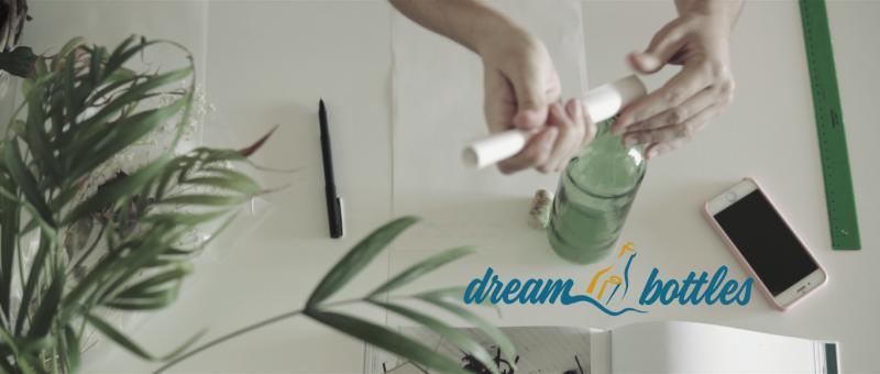 Dreambottles mensaje en una botella