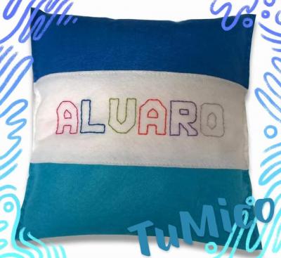 Coj�n �lvaro azul